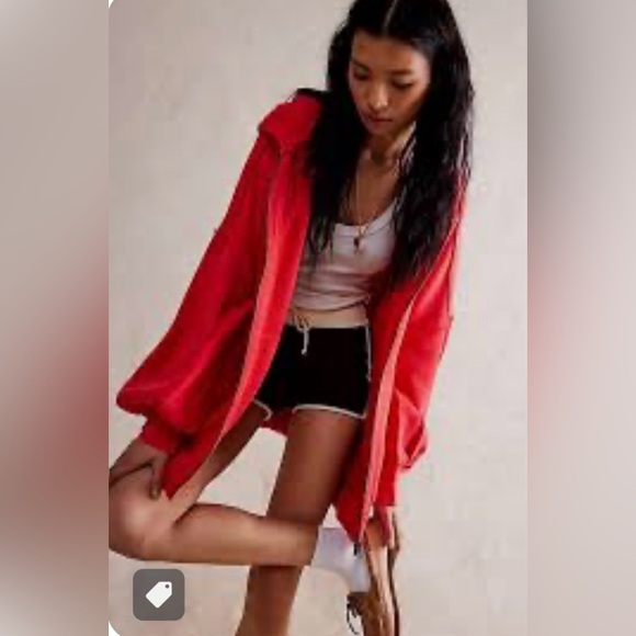 Free People Lucky Zip-Up Size Large NWT - Picture 2 of 14